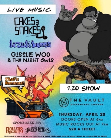 4/20 with Giselle Woo and The Night Owls 